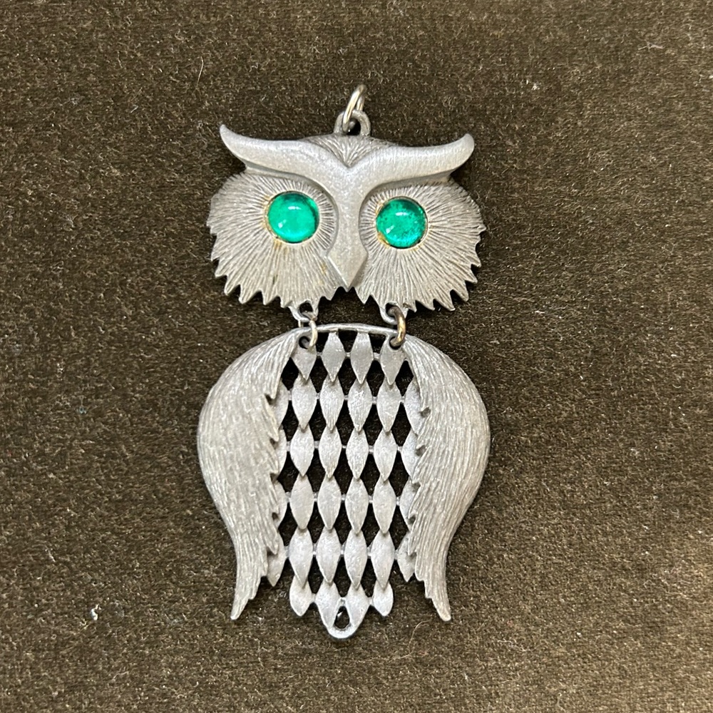 Owl Charm for Necklace